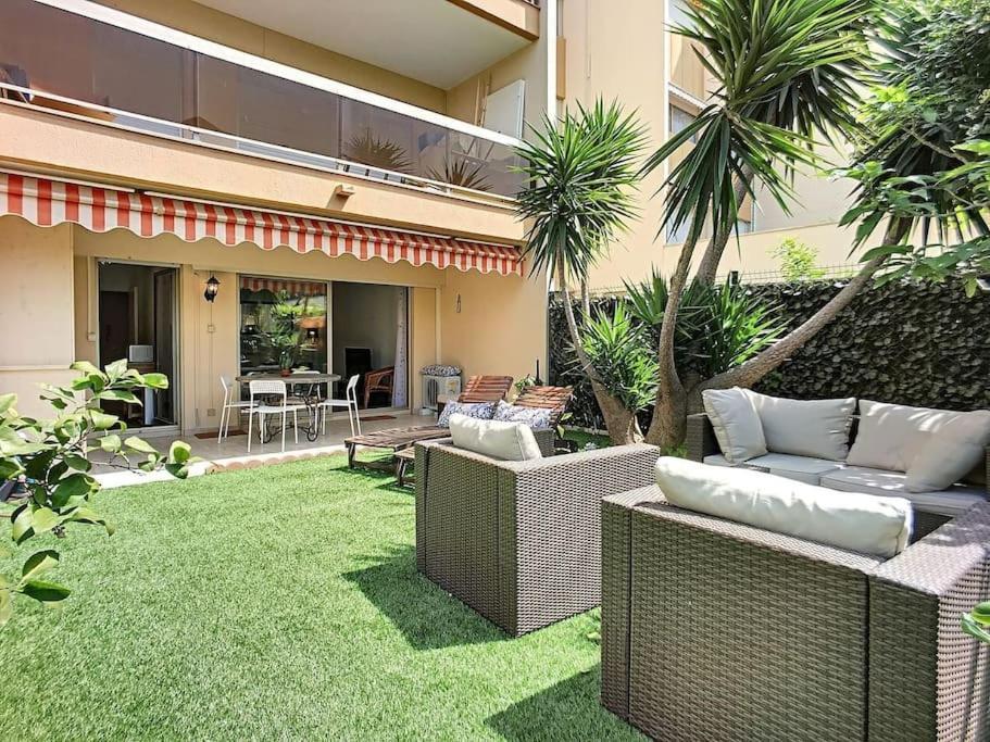 Rabiac - Charming 1 Bedroom With Private Garden Antibes Esterno foto